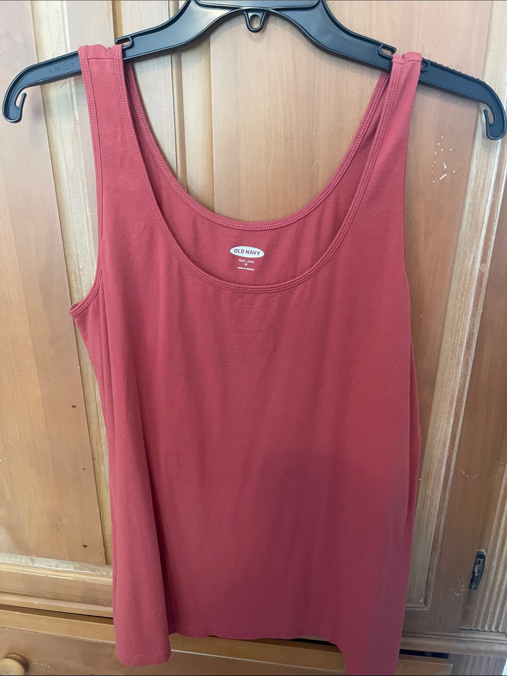 Old Navy Women's Brick Rust Scoop Neck Tank